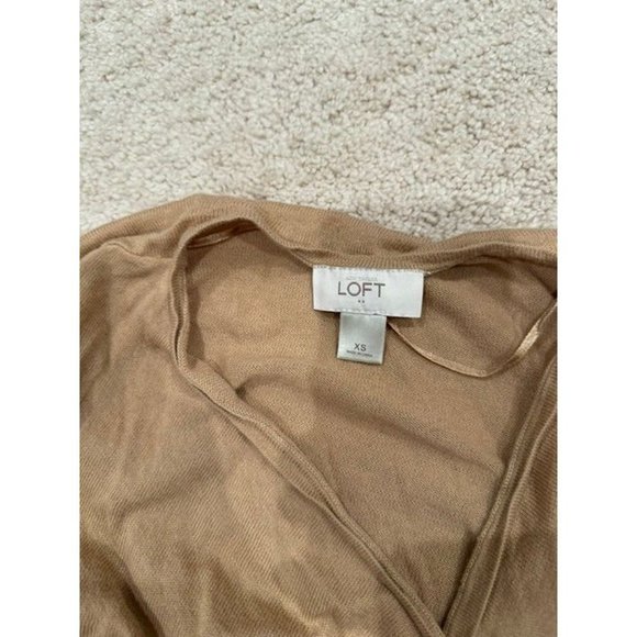 Loft Beige Cardigan - Picture 2 of 3